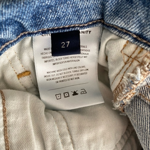 Citizens Of Humanity Pants Women’s 27 Jolene Jeans Straight High Rise Denim - Picture 10 of 12